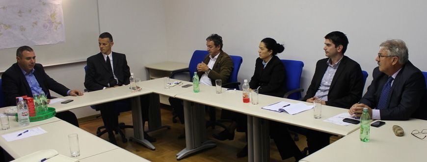 Župan Flego i suradnici na radnom sastanku s predstavnicima Općine Kanfanar