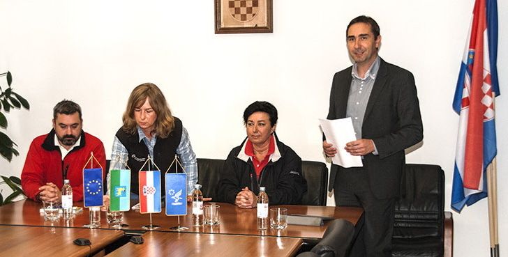 Na konferenciji za novinare s načelnikom Općine Medulin Goranom Buićem