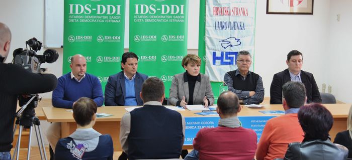 Adriano Jakus, Ronald Žužić, Sanja Oplanić, Mario Ritossa i Eugen Stanissa 