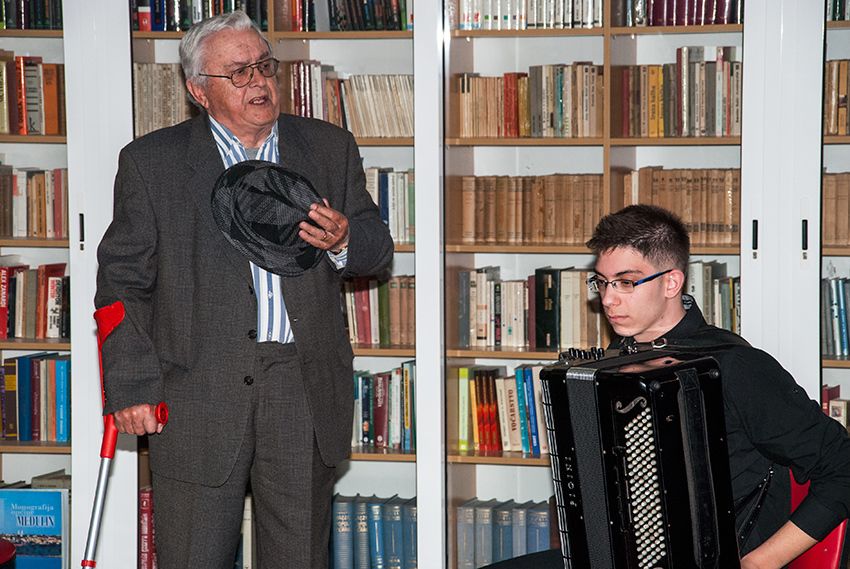 Marcello Rosanda, idejni začetnik ideje o općinskoj čitaonici 