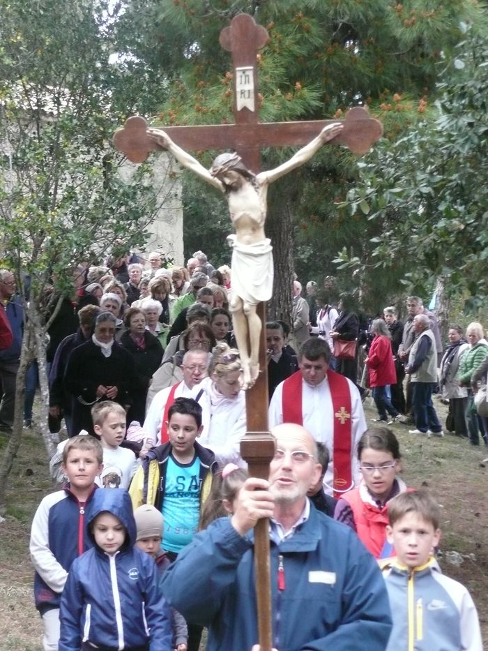 Procesija na otoku Sv. Jurja