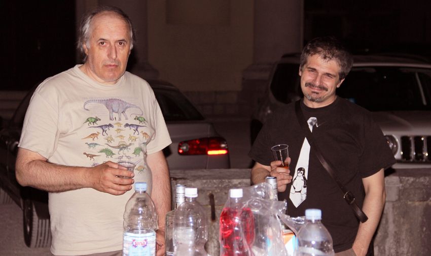 Korado Korlević i Mirko Grdinić