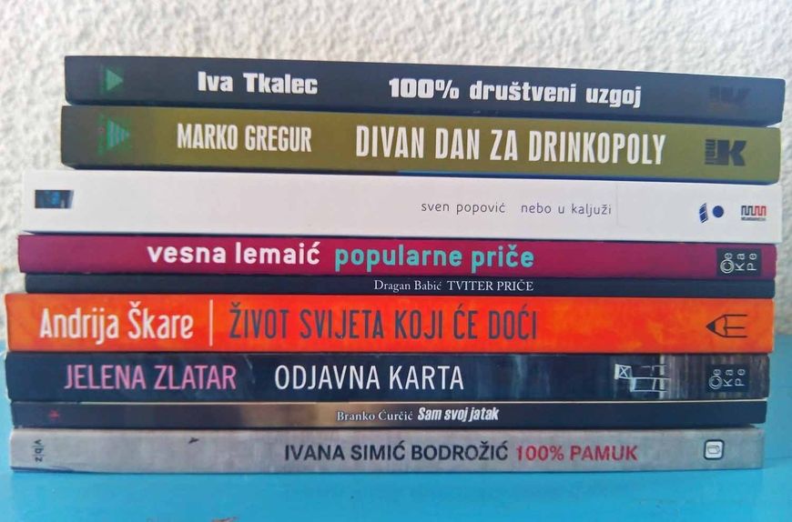 Knjige pristigle na natječaj 