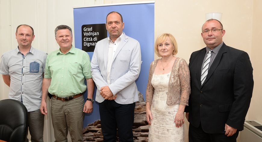 Marko Ljubešić, Marko Rupar, Klaudio Vitasović, Anica Kopinič i Dalibor Macan