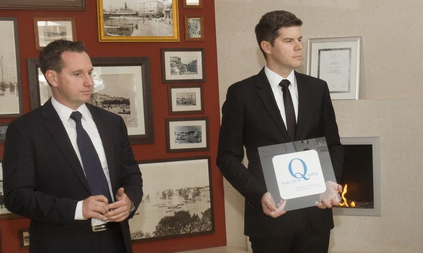 Željko Kukurin i Denis Prevolšek s priznanjem