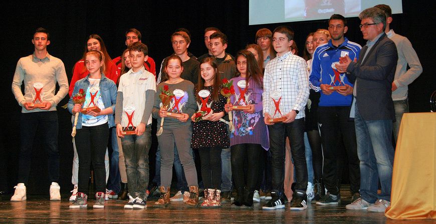 Perspektivni mladi sportaši i sportašice s gradončelnikom Edijem Štifanićem