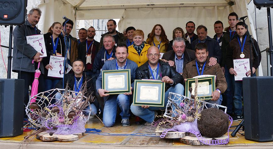 Dobitnici zlatne medalje s domaćinom Ivanom Mijandrušićem