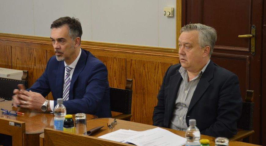 Giordano Škuflić i Fabrizio Radin