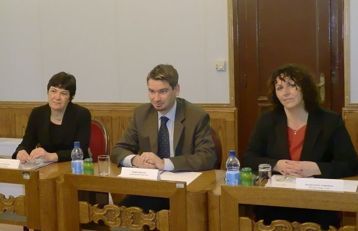 Viviana Benussi, Boris Miletic i Magdalena Vodopija