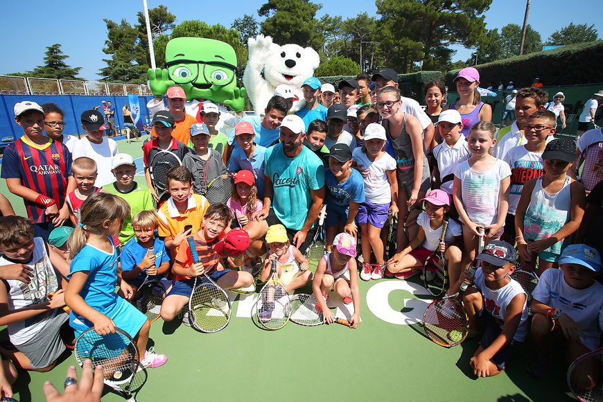 Goran Ivanišević Kids week 2015. godine